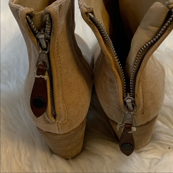 Rag & bone canvas booties - Picture 3 of 4